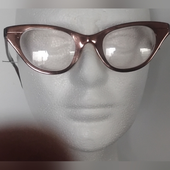 TURA Accessories - Vintage Tura Metal Cateye Sunglasses. NOS